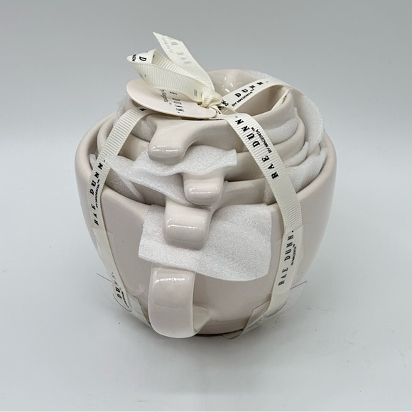 Rae Dunn Ceramic Measuring Cups with Handles - Set of 4 - Picture 2 of 5